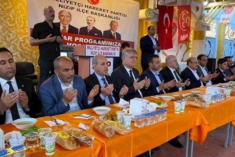 MHP Nizip ilçe teşkilatı iftarda buluştu