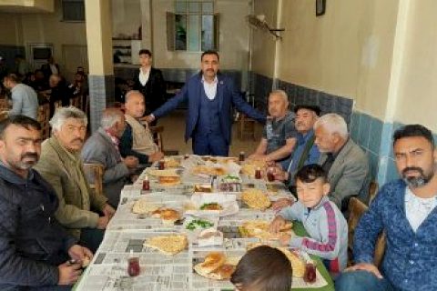 Alkurt, vatandaşlar ile kahvaltıda buluştu