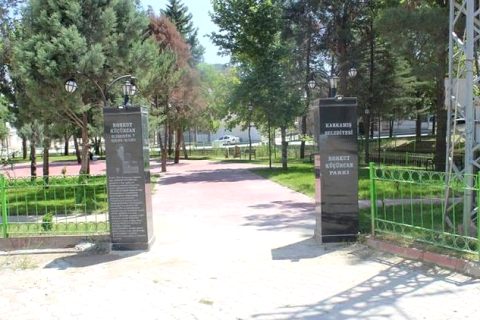 Korkut küçükcan parki hizmete açildi