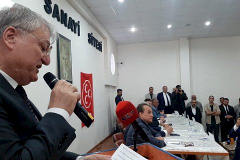 MHP'nin "Adım Adım 2023 toplantısı Nizip'te yapıldı