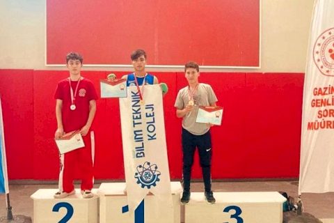 Yalçın, Wushu Kung Fu Gaziantep Şampiyonu