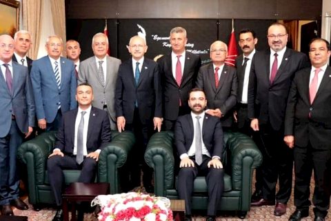Bozfırat Genel Başkan Kılıçdaroğlu'nu ziyaret etti