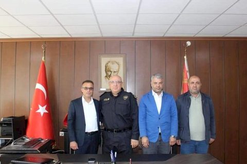 Nrt yönetim kurulundan emniyet müdürü terzi’ye ziyaret