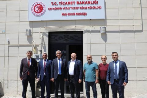 Nizip Gümrük Müdürlüğü’nün İnşaat Çalışmaları Tamamlanıyor