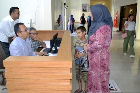 Kaymakam Çağlar, Açık Kapı'da vatandaşları dinledi*
