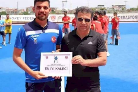 Necip Çilkiz, en iyi kaleci ünvanını aldı