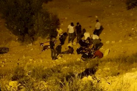 Nizip'te Motosiklet Şarampole Uçtu
