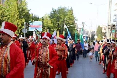 İstanbul'un Fethi Mehter Takımıyla Kutlandı