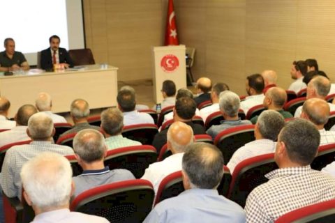 Belediye Başkanı Sarı, Toplulaştırma Toplantısı’na katıldı 