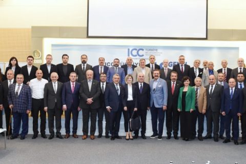 Başkan ibrahim sari icc türkiye 68. Genel kuruluna katildi