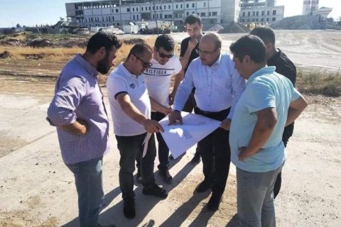 Nizip’in yeni stadyumu için çalışmalar başladı