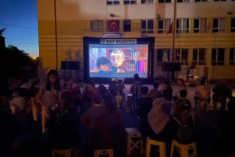Açık Hava Sinema etkiniği başladı