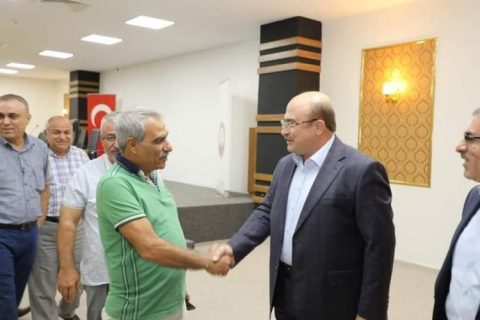 Başkan Sarı, Belediye personeliyle bayramlaştı