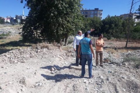 Başkan Sarı, sahadaki çalışmaları inceledi