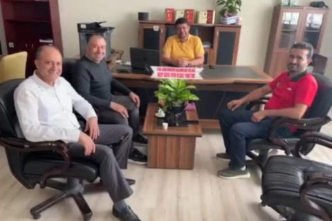 Bahadır Göğüş'e hayırlı olsun ziyareti