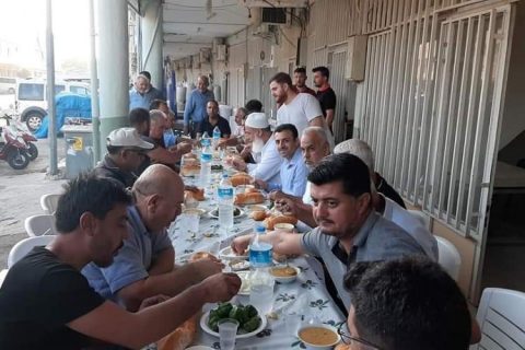 Merhum Yusuf ve Emine Kendirci hayrına sıcak çorba ikramı