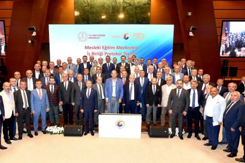 Başkan Özyurt Milli Eğitim Merkezleri İş Birliği Protokol Törenine Katıldı