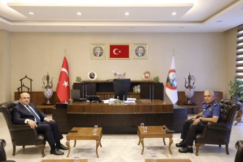Emniyet Müdürü Önel’den Başkan Sarı’ya ziyaret