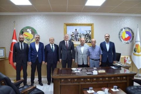 Gaziantep milletvekili koçer ve beraberindeki heyet ntb’yi ziyaret etti