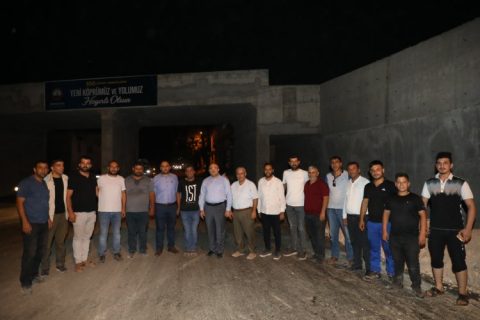‘Taş Köprü’ tamamlandı cadde trafiğe açıldı