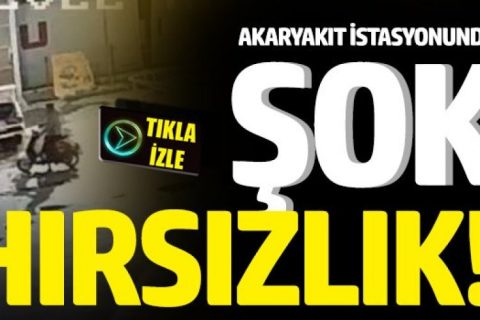 Akaryakıt İstasyonunda cep telefonu ve tablet hırsızlığı