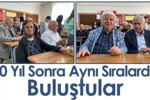 Nizip'te 60 yıl sonra aynı sıralarda buluştular