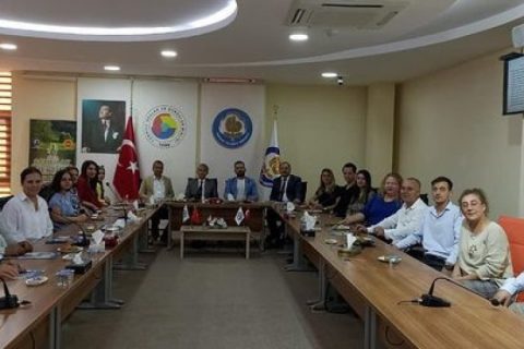 Ntb tarsus'ta toplantiya katildi
