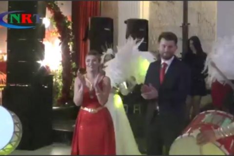 Dağlı ve Sönmez ailelerinin mutlu günü