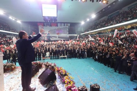 Yeniden refah partisi 2.olağan kongresinde tarih yazdi
