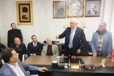 Celal Doğan’dan CHP Nizip İlçe Teşkilatına Ziyaret