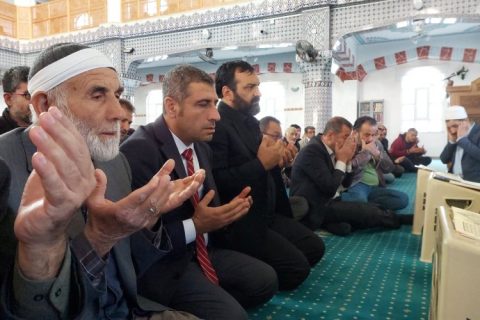 Şehit teğmen için mevlit okutuldu