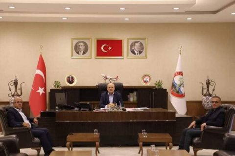 Gazeteciler Derneği'nden Başkan Sarı’ya ziyaret