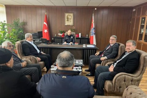 MHP Nizip Teşkilatından  Emniyet Müdürü Demir'e Ziyaret