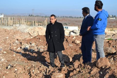 Kaymakam Çağlar spor tesislerini inceledi*