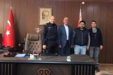 Canpolat'tan Emniyet Müdürü Demir'e ziyaret
