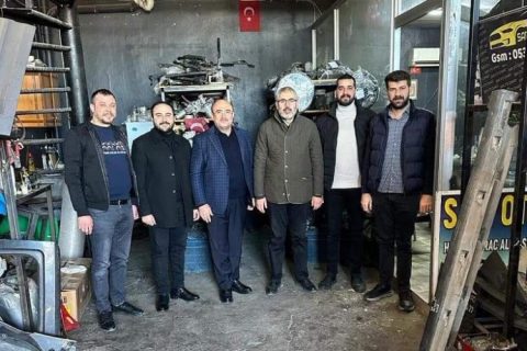 Belediye Başkanı Sarı  esnafları ziyaret etti