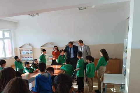Şube Müdürü Kılıç Maruf Marufoğlu İlkokulu'nu ziyaret etti