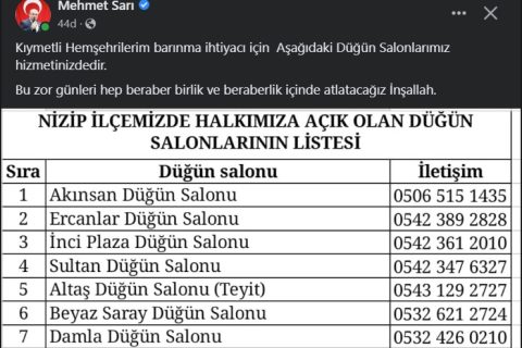 Aşağıdaki Düğün Salonlarımız hizmetinizde