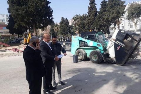 Nizip Belediye Başkanı Mehmet Sarı, Mustafa Kökmen Bulvarı ile Şehitler (Mezarlık) Ca