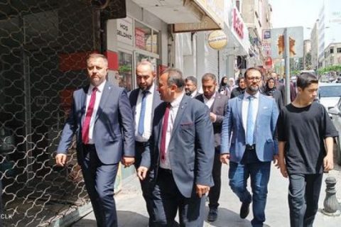 Yeniden Refah Partisi Nizip İlçe Teşkilatı Esnaf ile Buluşuyor