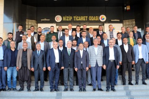 Gaziantep Milletvekili Ali Şahin’den Nizip Ticaret Odası’na Ziyaret