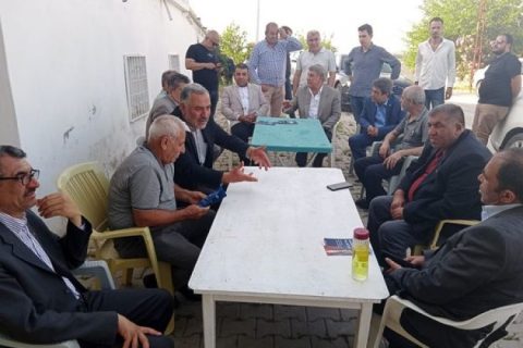 CHP Heyeti Köy Halkının Sorunlarını Dinliyor