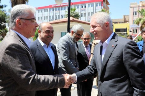 Vali Davut Gül’den Nizip’e Veda Ziyareti
