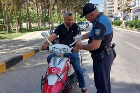 Toplum destekli polis, kask ve motosiklet hırsızlığına karşı uyardı