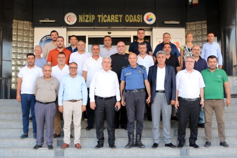 Nizip Emniyet Müdürü Fazlım Demir NTO Meclis Toplantısına Katıldı