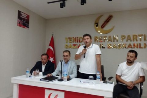 Yeniden Refah Partisi Genel Başkan Yardımcısı Nureddin Gül Gaziantep'te