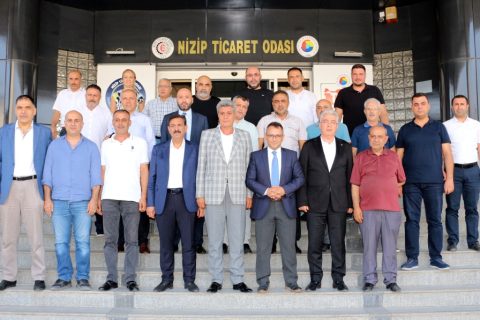Nizip Kaymakamı Oğuz Alp Çağlar NTO’ya Veda Ziyaretinde Bulundu