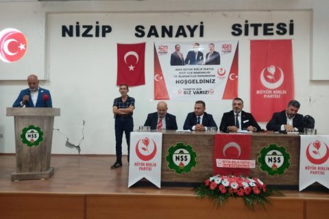 BBP Nizip olağanüstü kongre yaptı
