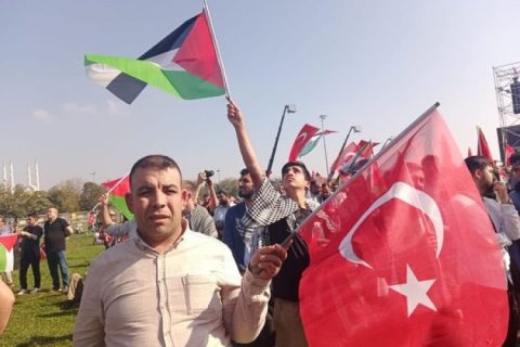 Saadet Partisi, Gelecek Partisi ve HÜDA PAR İstanbul’da “Özgür Filistin” mitingi düze