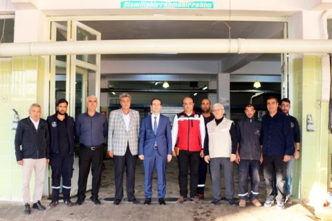 Nizip Kaymakamı Osman Uğurlu Zeytinyağı Üretimini İnceledi